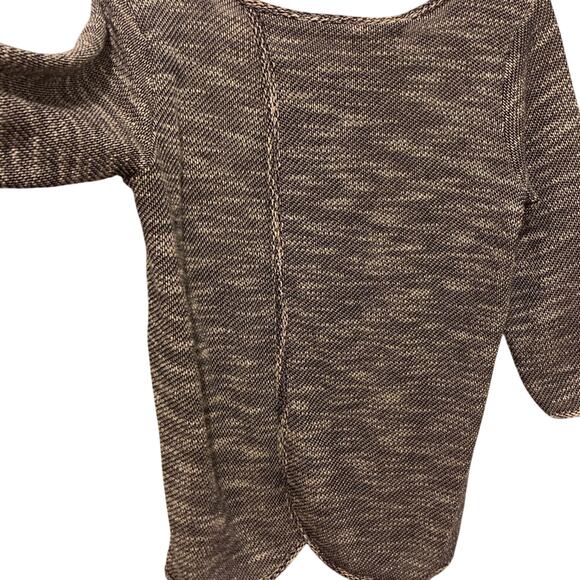 NWT  Loveappella Janine Split Back Raglan Preppy Minimalist Retro Scoop Blouse - Picture 6 of 10